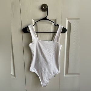 Abercrombie white body suit. Size XS